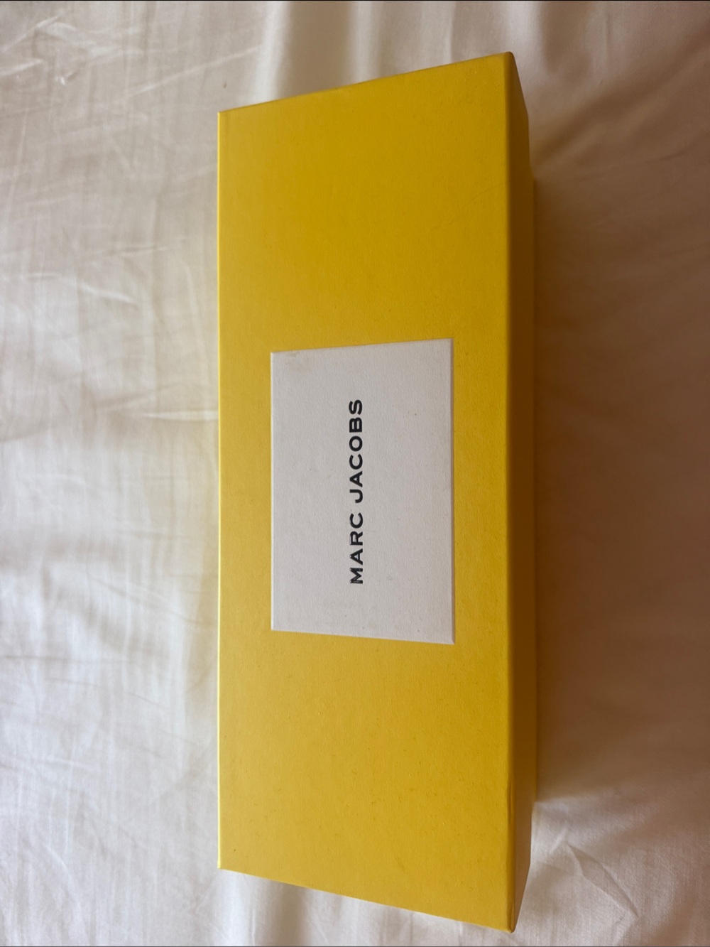 Marc Jacobs Bright Yellow Decorative Box
